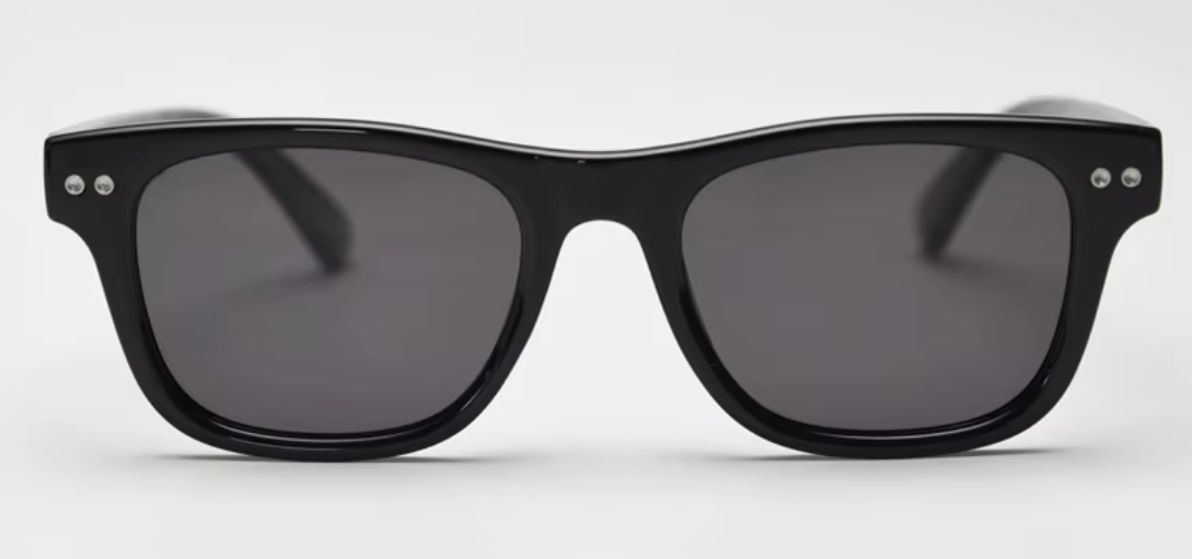 EMRIM Luxury TR90 Polarized Sunglasses | UV400 Protection | Unisex Square Shades - Classic Black